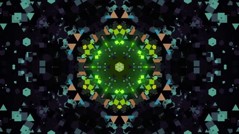 Magical Kaleidoscope Stock Footage 236389098