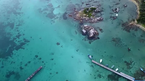 A magical landscape of Sardinia Stock Footage 197096102