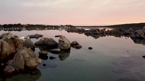 A magical landscape of Sardinia Stock Footage 197098405
