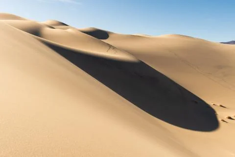 The magical light and patterns of the sand dunes 写真素材