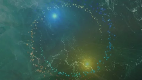 Magical Light Explosion Abstract Background Stock Footage 320007514