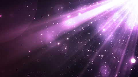 Magical Light Rays and Glitters Stock Footage 317840524
