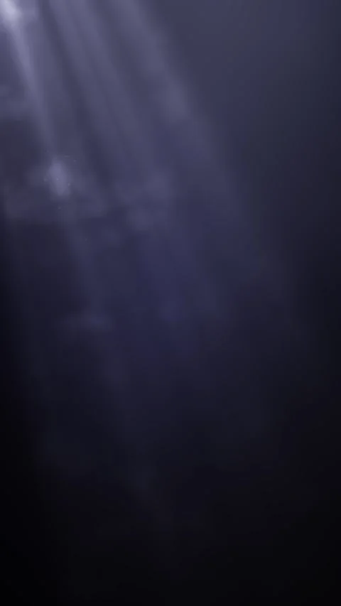 Magical light rays descend through atmospheric haze Video stock 305598336