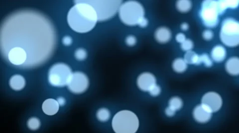 Magical Lights - Blue Stock Footage 45967518