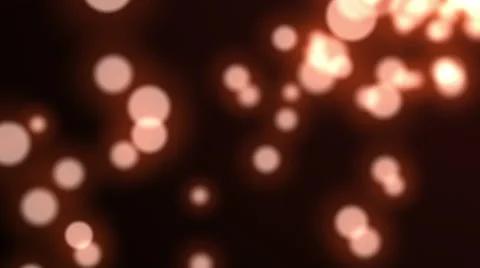 Magical Lights - Orange Stock Footage 45967534