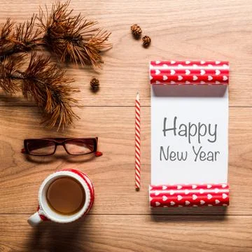 Magical New Year theme background Stock Photos