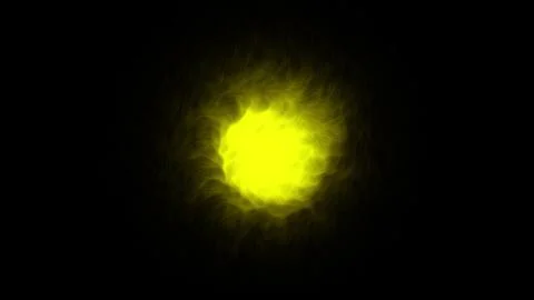 Magical Orb on a Black Background Stock Illustration