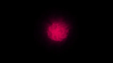 Magical Orb on a Black Background. Seamless loop Stock Footage 75604396