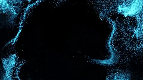 Magical Particles Abstract Background Video 4k Stock Footage 201184133