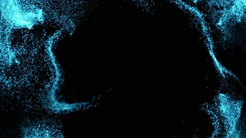 Magical Particles Stock Footage 163997007