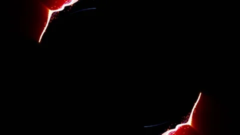 Magical Particles Ring Abstract Background, Animation, Rendering, Loop Stockbeeldmateriaal 104663793