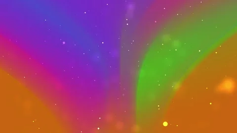 Magical Rainbow Seamless Loop 4K Background Stock Footage 339925135