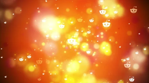 Magical Reddit And Bokeh Background 스톡 동영상 194500404
