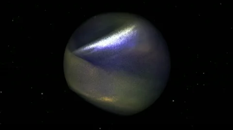 Magical sand  turn into the earth Video stock 10863874