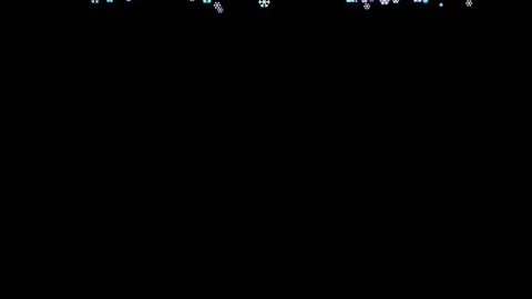 Magical show flakes falling Stock Footage 98791775