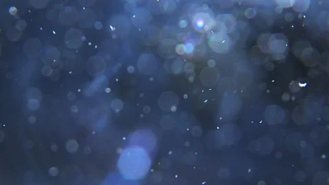Magical Simulated Snow Fall / Bokeh / Lens Flare / Winter Wonderland Vidéo 86898096