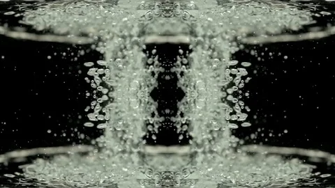 Magical Snow/Ice/Stars Background Stock Footage 75849851