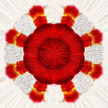 Magical talisman mandala 스톡 일러스트