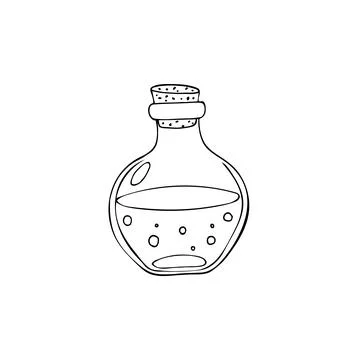 Magical tincture Stock Illustration