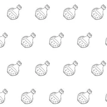 A magical tincture Stock Illustration
