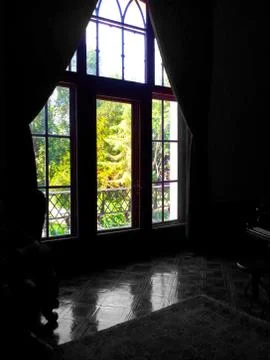 A magical window Stock Photos