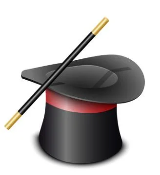 Magician hat Stock Illustration