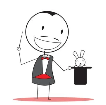 Magician Stock Illustration