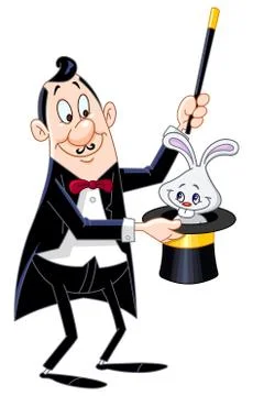 Magician Stock Illustration