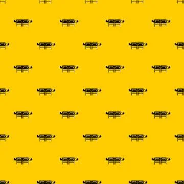 Magician sawing box pattern vector イラスト素材