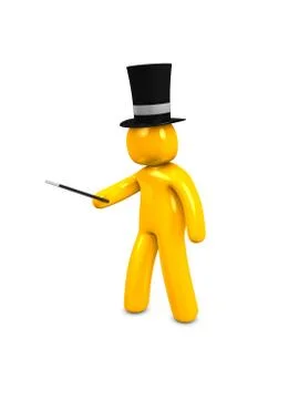 Magician2 Illustrazione stock