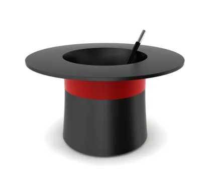 Magician's hat Stock Illustration