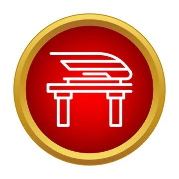 Maglev train moving on an elevated high speed rail Stock Illustration