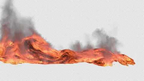 Magma with Alpha 動画素材 205579093