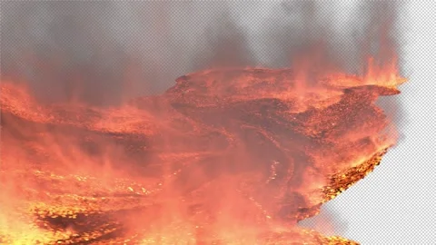 Magma with Alpha Vídeos de archivo 205581855