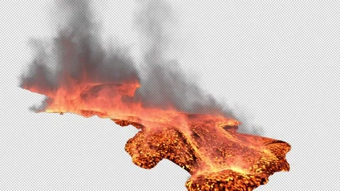 Magma with Alpha 스톡 동영상 233060988