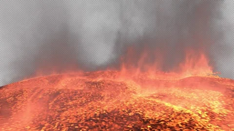 Magma with Alpha Vídeos de archivo 233061492
