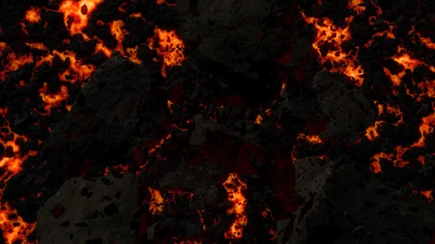 Magma Planet Stock Footage 147157074
