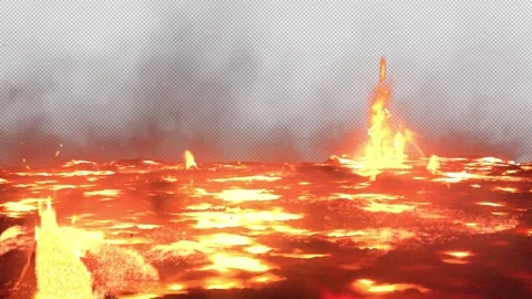 Magma pool with Alpha Видео 158823100