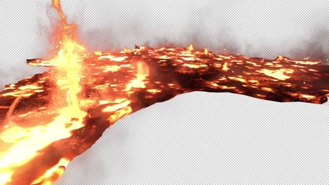 Magma pool with Alpha Видео 158916270