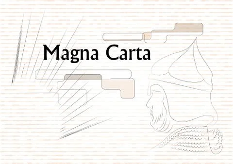 Magna Carta Stock Illustration