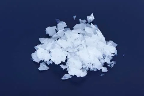 Magnesium flakes Stock Photos