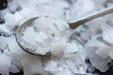 Magnesium Flakes Stock Photos