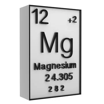 Magnesium,Phosphorus on the periodic table of the elements on white blackgr.. イラスト素材