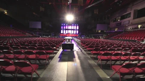 Magness Arena, runway Stock Footage 78520533