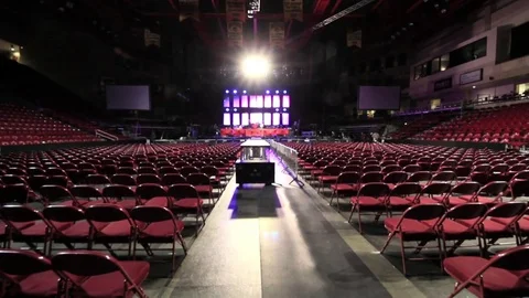 Magness Arena, wide Stock Footage 78520352