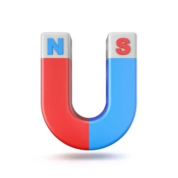 Magnet 3D Stock Illustration
