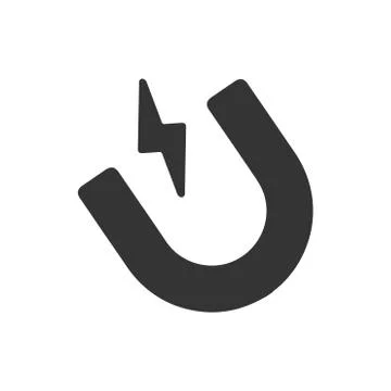Magnet, Attraction Icon Stock Illustration