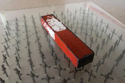 Magnet on Board Stock Photos
