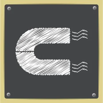 Magnet icon Stock Illustration