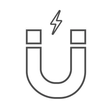 Magnet icon vector Stock Illustration